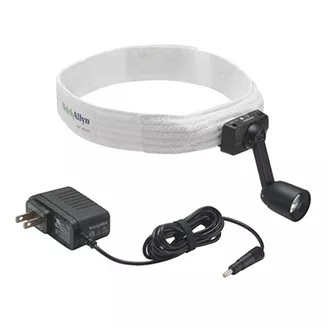 Headlight, GS Portable Headlight with Terrycloth Headband and Direct Power Supply/Charger (1/EA) by Hillrom/Welch Allyn  ID 46070